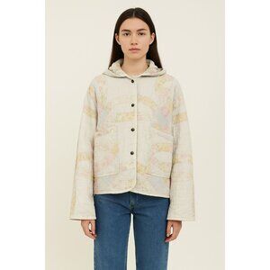 Handmade Vintage Quilt Jacket Women’s Medium | Patchwork Cottagecore Prairie Chi